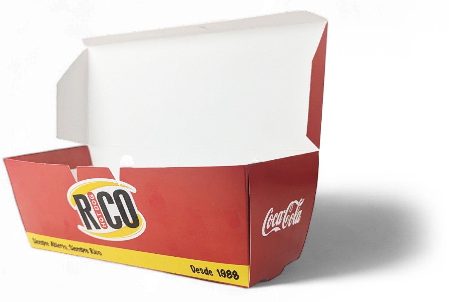 Empaques de grado alimenticio para hot dogs y comida rápida