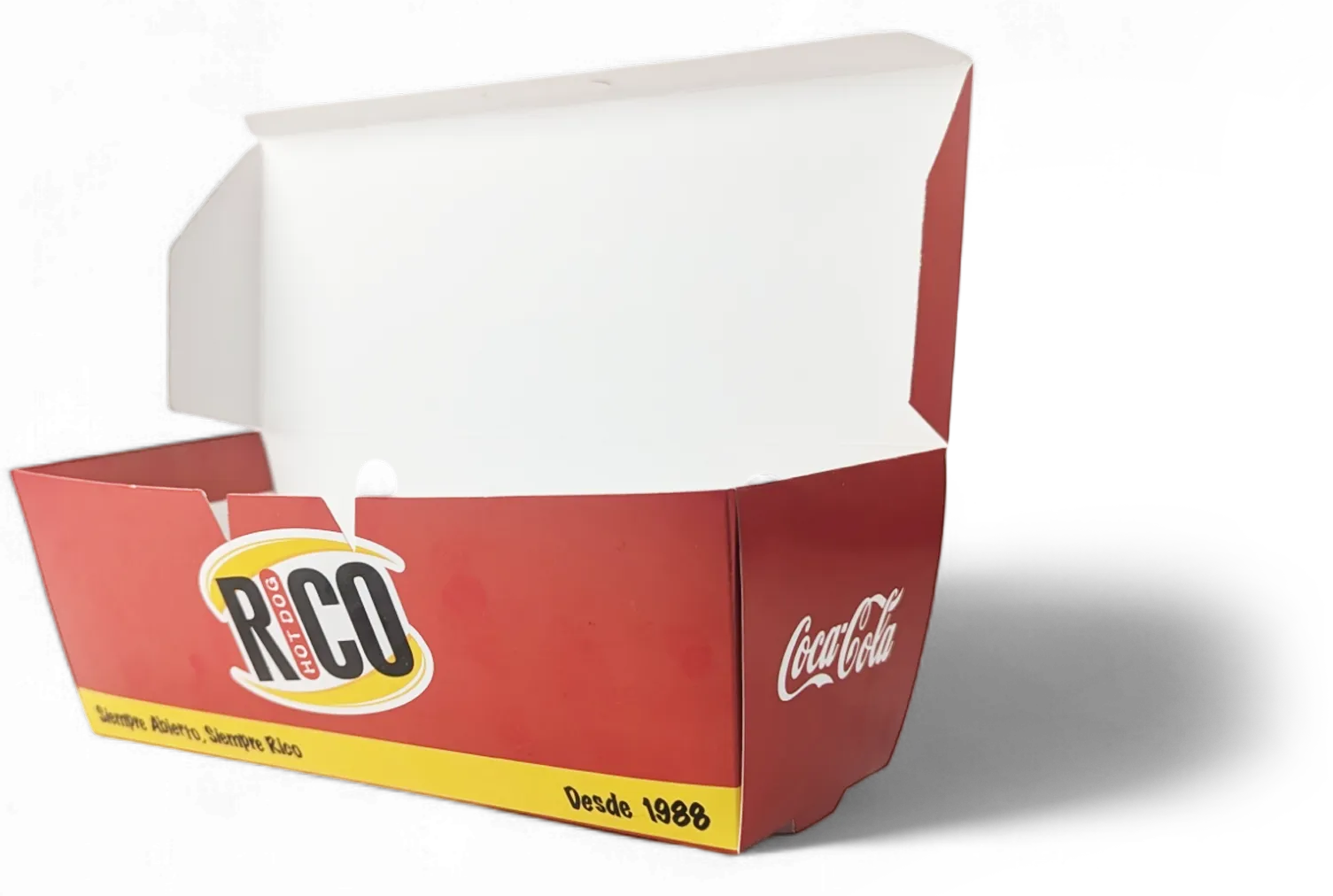 Empaques de grado alimenticio para hot dogs y comida rápida