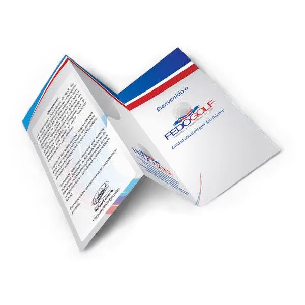 Brochures Fedogolf