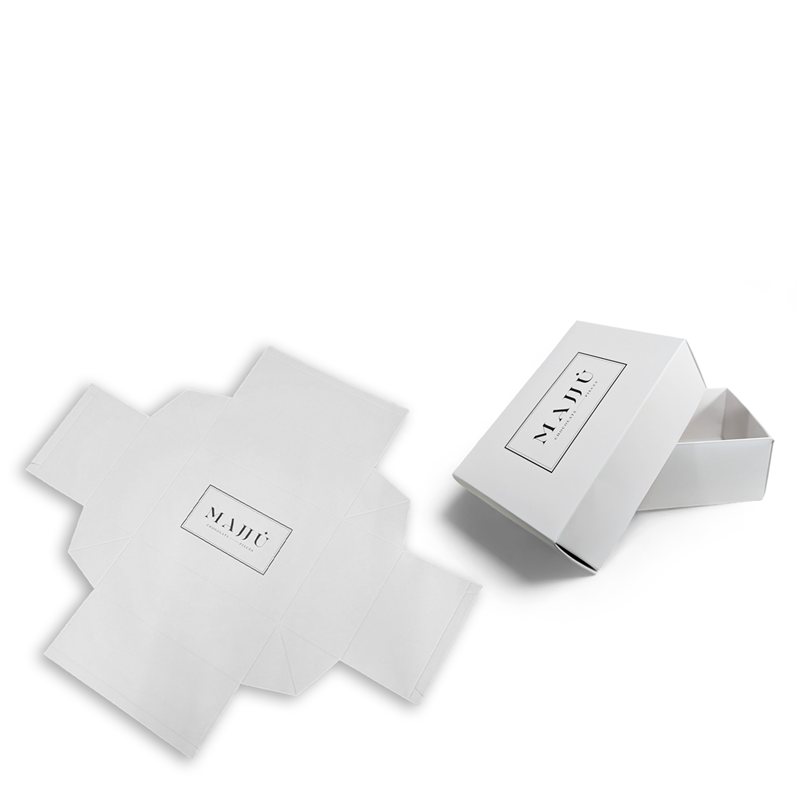 Cajas plegadizas Majju tapa y fondo