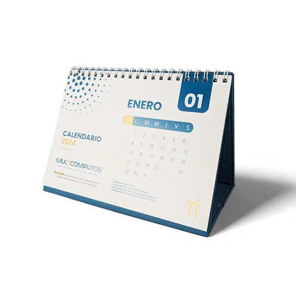 Calendarios Multicomputos 7 x 5.5 base rigida