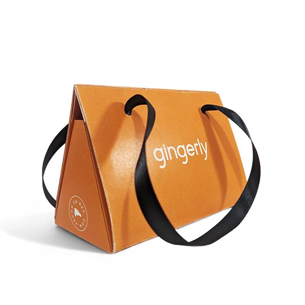 Cartera plegadiza abierta Gingerly