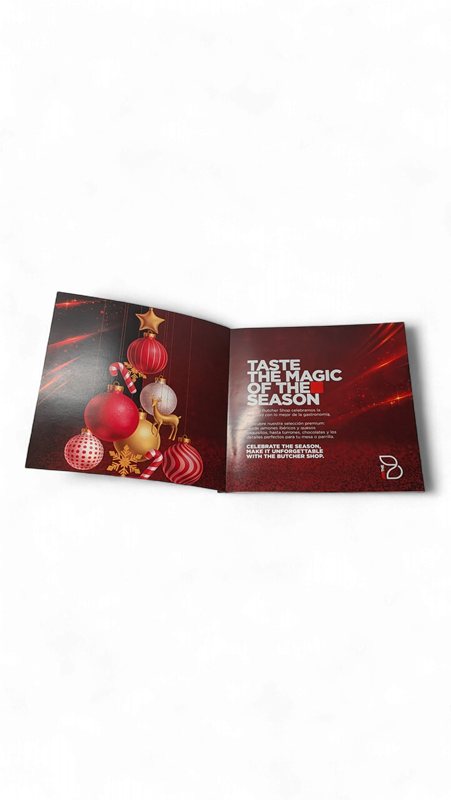 Catalogo navideño The Butcher Shop