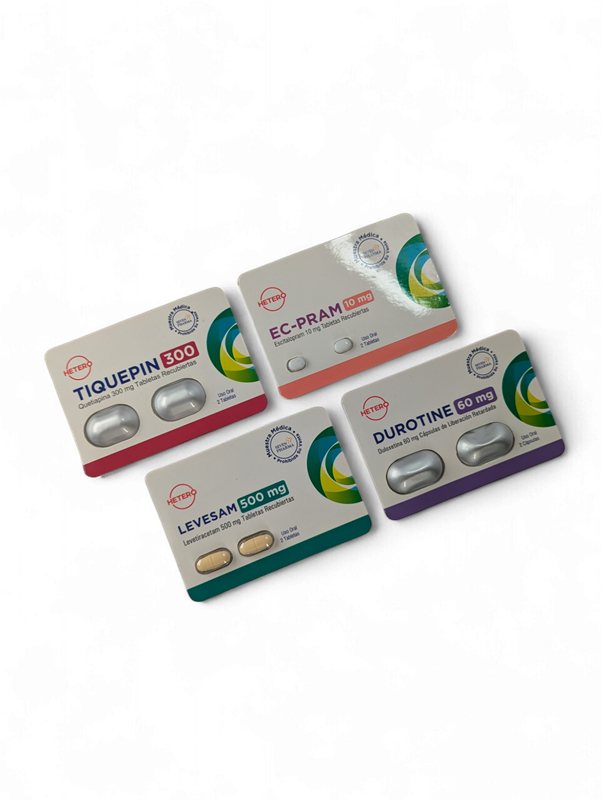 Empaques Muestras medicas Hetero Labs