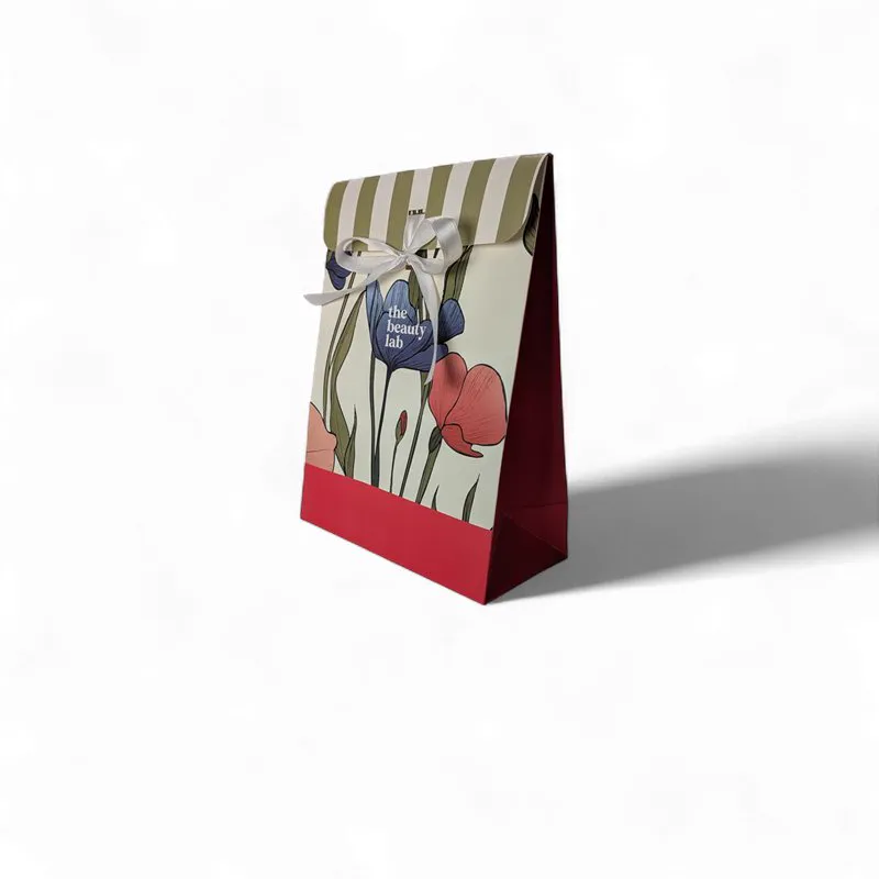 Shopping bag The Beauty Lab con solapa